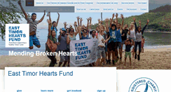 Desktop Screenshot of easttimorheartsfund.org.au